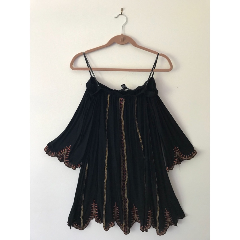 Off the Shoulder Boho Dress